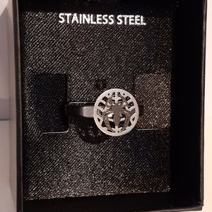 Marvel Spider-Man Stainless Steel Spider Ring Size 9